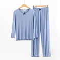 thumbnail image 1 of Royisotas Womens Cotton Pajamas Casual Loungewear Long Sleeve 2 Piece Loose Fashion Lounge sets for Women Soft, 1 of 6