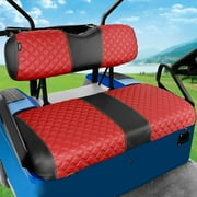 Roykaw Golf Cart Front Seat Cover Universal Fit for EZGO TXT Golf Cart Front Seat, Red
