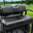 thumbnail image 1 of Roykaw Golf Cart Seat Covers Kit for Aftermarket Rear Seat, Breathable & No Drilling Required, 1 of 9