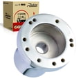 thumbnail image 1 of Roykaw Golf Cart Steering Wheel Adapter Compatible with EZGO RXV/TXT, Silver, 1 of 7