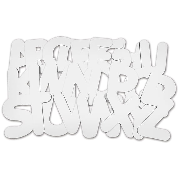 Roylco Collage Letters, Uppercase