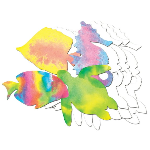 Roylco® Color Diffusing Paper Sealife, 7" x 10", 48 per pack, Set of 3 packs