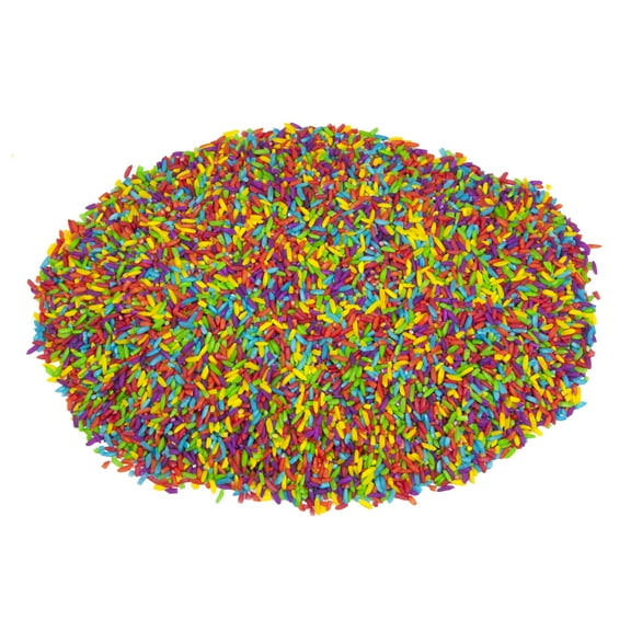 Roylco Colored Rice Sensory Material Bright Assorted Rice for Art, Sensory Bins, Crafts, Counting Activities & Creative Play for Kids