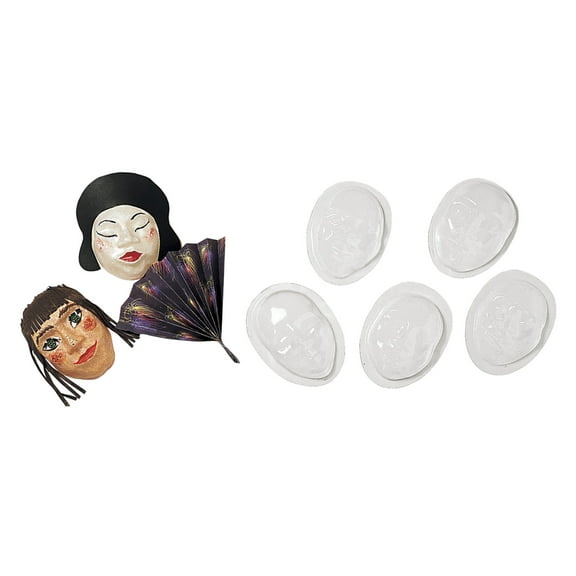 Roylco Face Form, Pack of 10