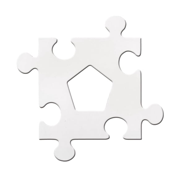 Roylco Picture Frame Puzzle Pieces Educational Art Craft Border Templates 24 Pieces 11 x 14.75 Inch