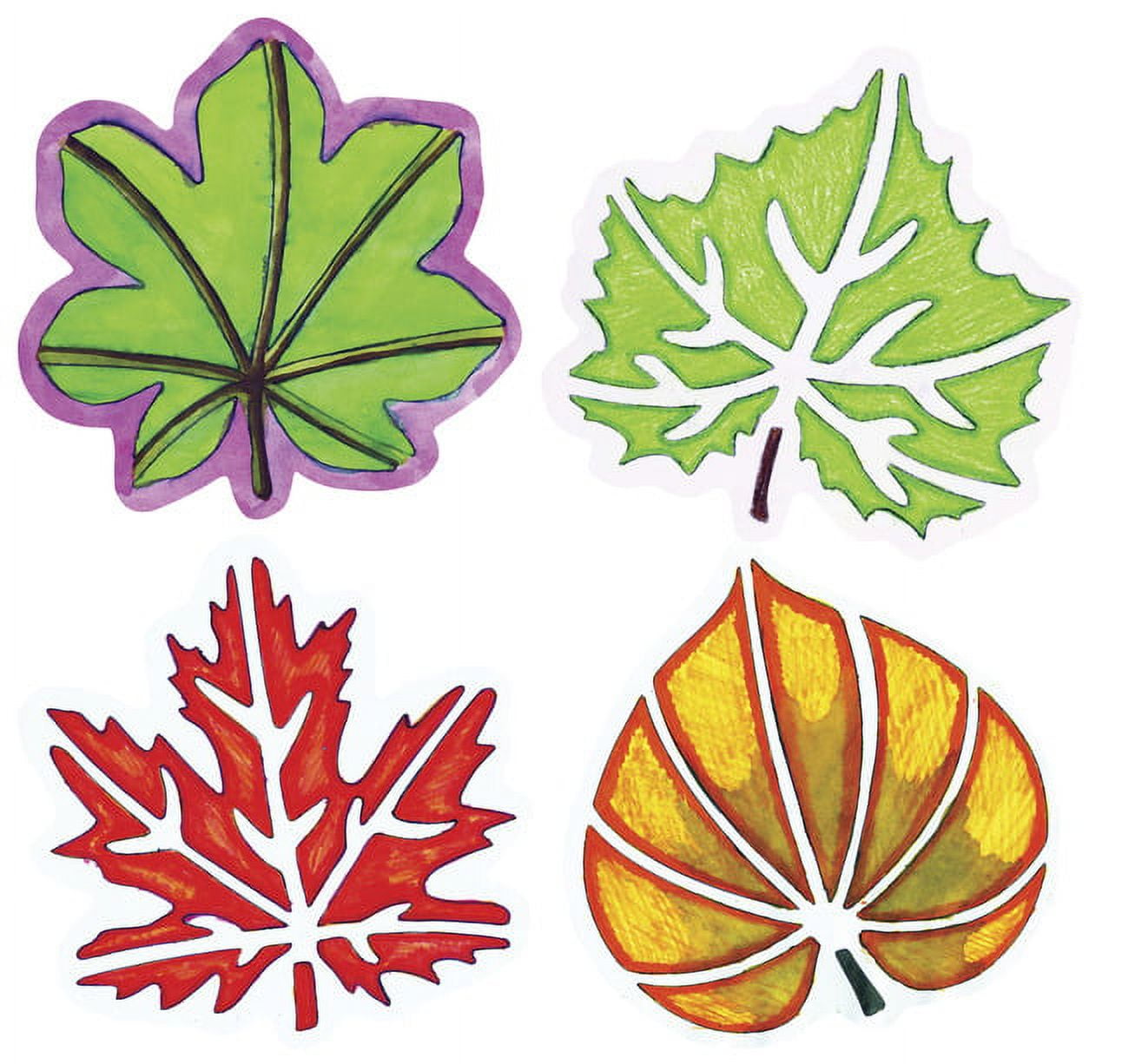 Perfect Leaf Stencil Set 8 - 12 Pieces