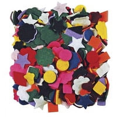 Large Assorted Color Creative Foam Cut-Outs - Heart