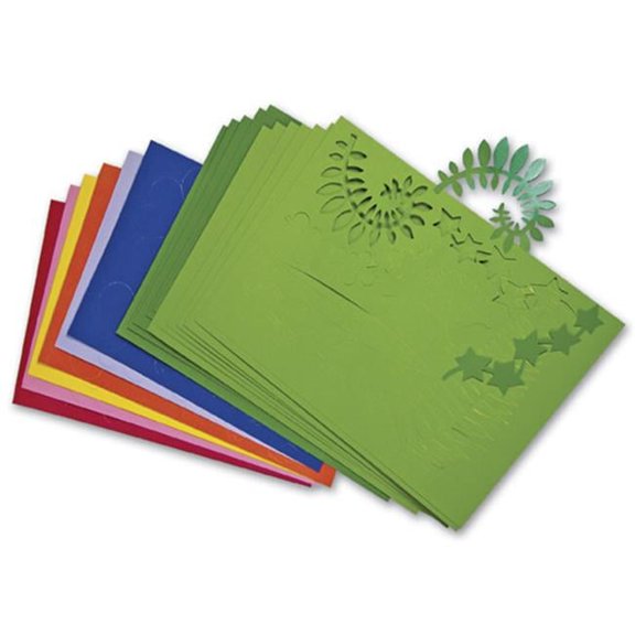 Roylco R15333 Roylco Botanical Cuts - 2-tone card - 210-pkg