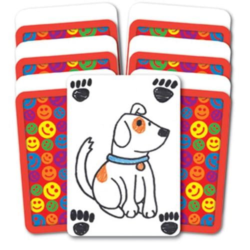 Roylco R49623 Roylco Dry Erase Blank Playing Cards 60-pkg