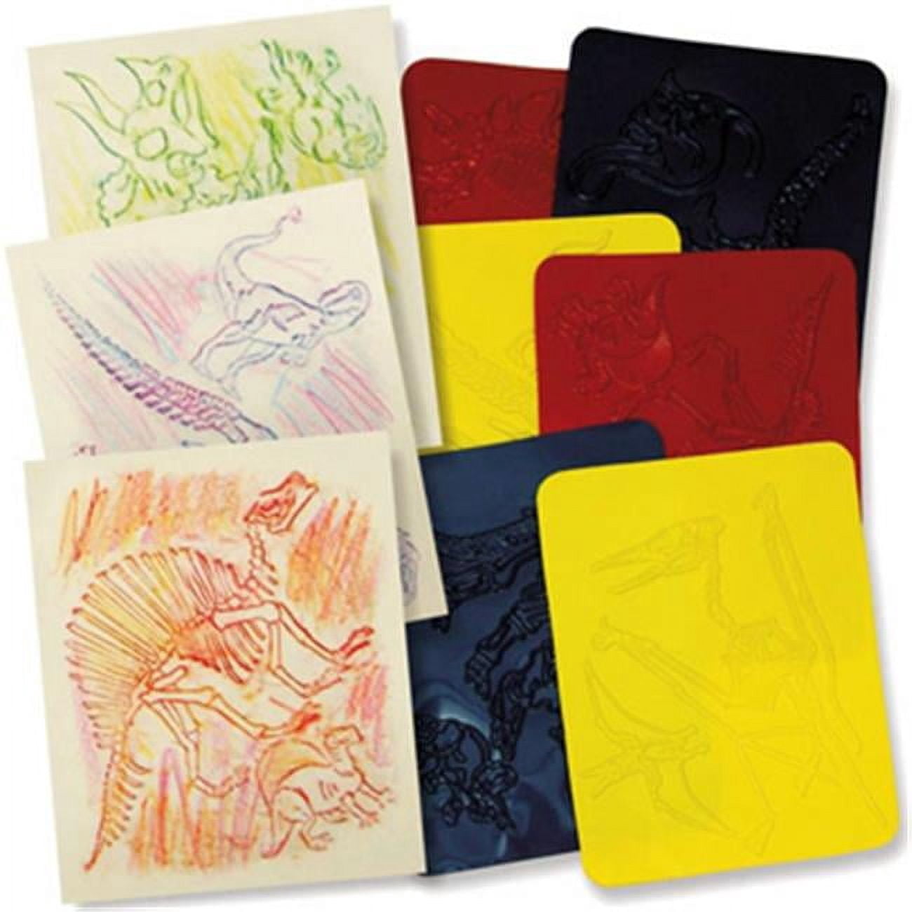 Roylco  Roylco Dinosaur Rubbing Plates