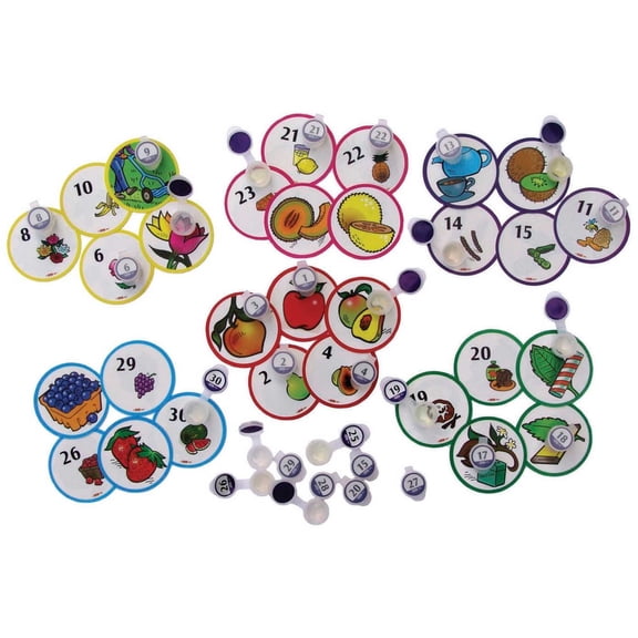 Roylco Scents Sort Match-Up Sensory Learning Kit - 30 Scented Cups with Picture Cards, Self-Sealing Storage, 6 Educational Games, Ages 4+, STEM Science Activity