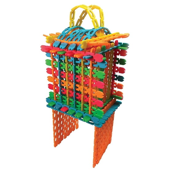 Roylco Structure Sticks Building Set, 400 Sticks Per Pack, 2 Packs