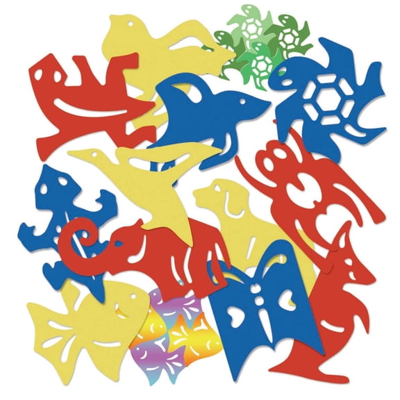 Roylco Tessellations Animal Templates Pattern Geometry Templates for Math Art, Repeating Tiling Designs, Creative Pattern Play and STEAM Activities