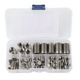thumbnail image 1 of Royliver Thread Insert Set Stainless Steel Thread Inserts Set Thread Reinforce Repair Tool Suitable for Repairing Inner Threads, 1 of 5