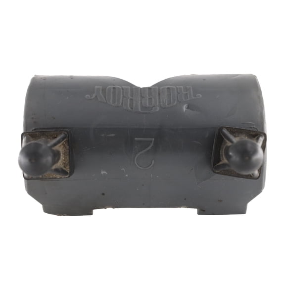 Royroy PBRA-2 Plasti-Bond PVC Coated Right Angle Beam Clamp, U-Bolt, 2-Inch