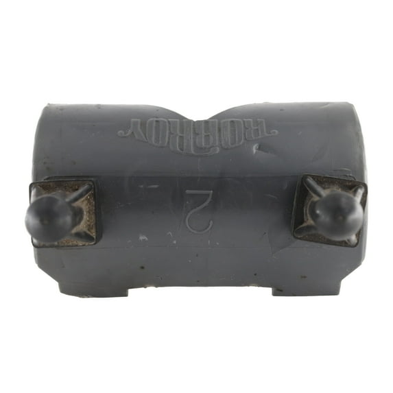 Royroy PBRA-2 Plasti-Bond PVC Coated Right Angle Beam Clamp, U-Bolt, 2-Inch