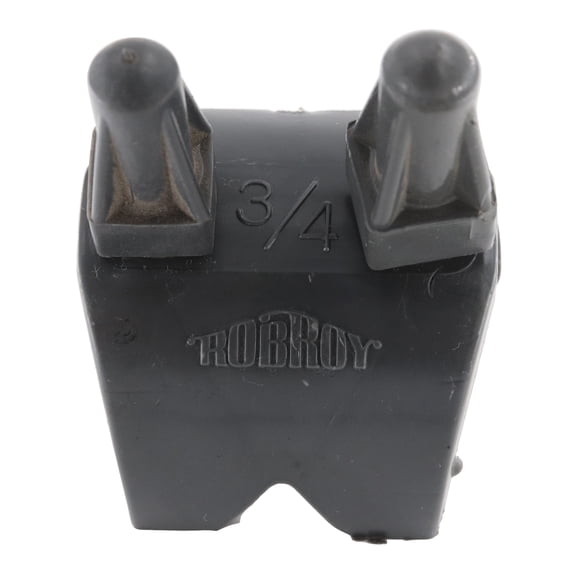 Royroy PBRA-3/4 Plasti-Bond PVC Coated Right Angle Beam Clamp, U-Bolt, 3/4-Inch