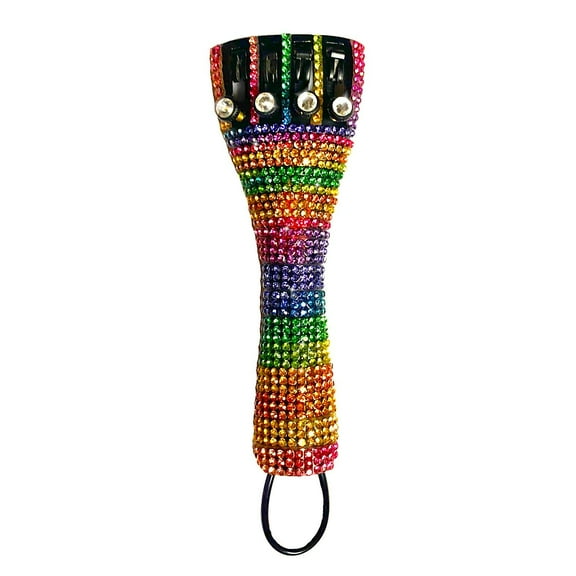 Rozanna's Rainbow Crystal Violin Tailpiece