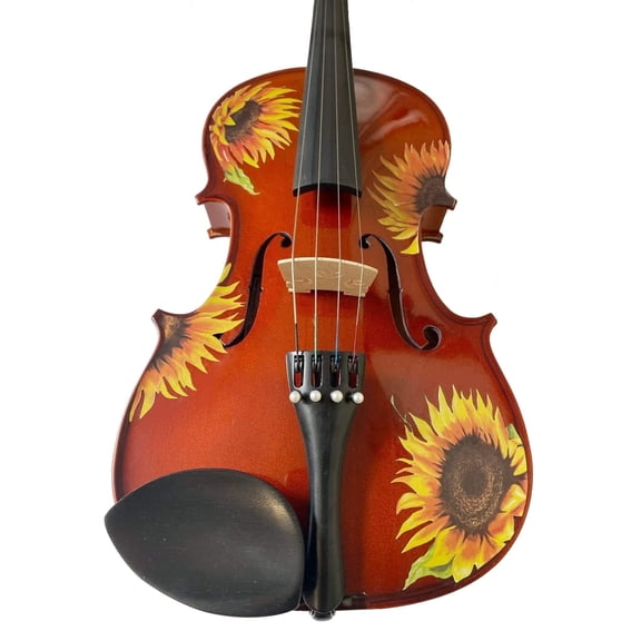 Rozanna's Violins Acoustic Viola Outfit Sunflower Delight Series Pearl Fine Tuners 1-Count 12 in.