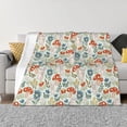 thumbnail image 1 of Rozeui Garden Of Little Bunnies for Flannel Blanket, Soft Fuzzy Plush King Blanket for Winter, Thick and Warm All-Season Bed Throw-50"x40", 1 of 6