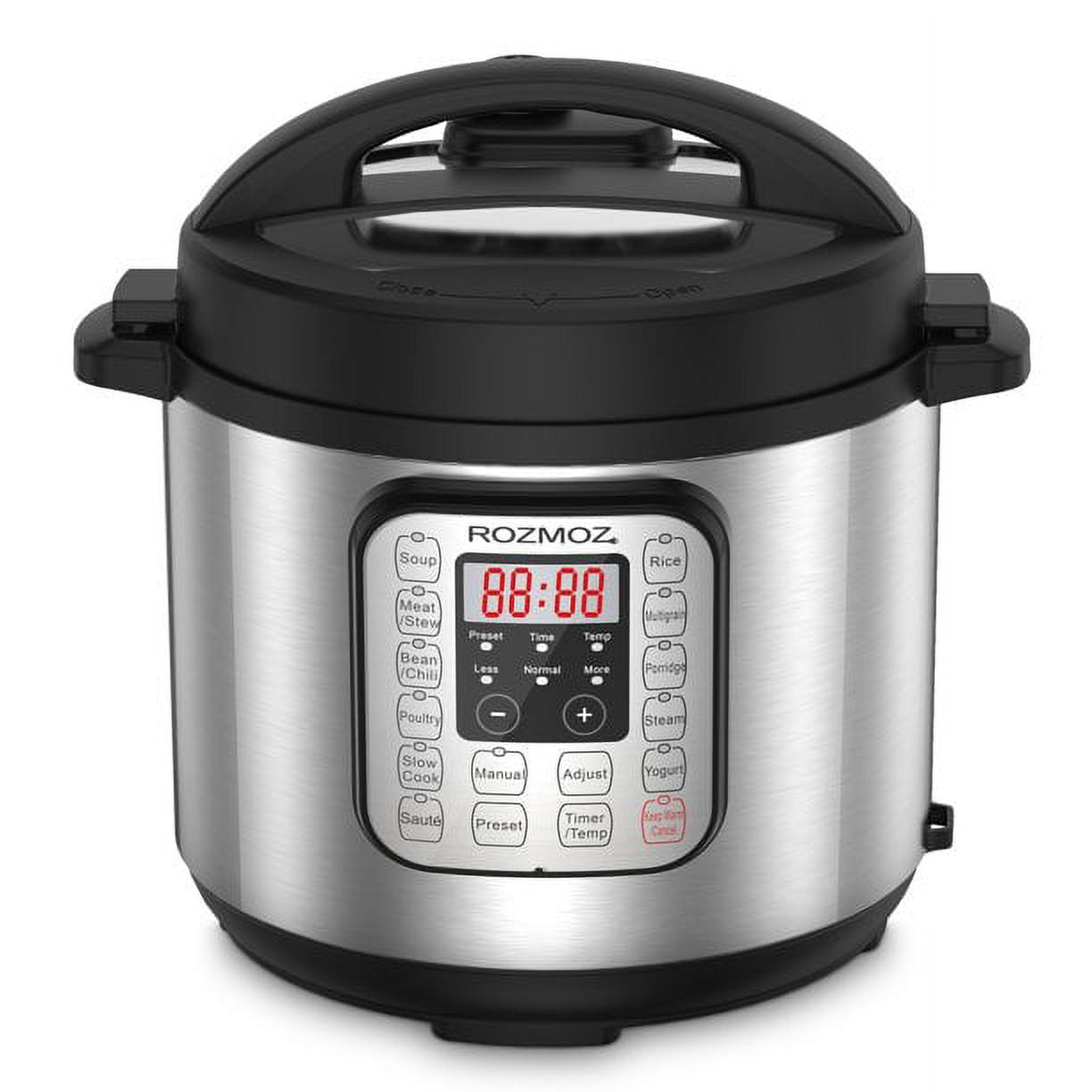 Stainless Steel Pressure Cooker (6 L) Sofram Size: 6.3 qt.