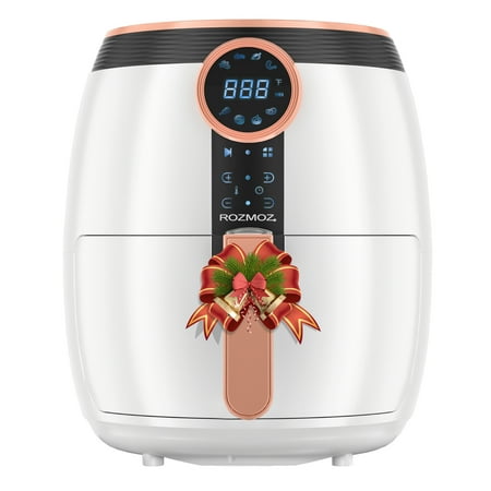 Rozmoz Small Air Fryer, 5.2 Quart Air Fryer Compact Size with Touchscreen and 8 Preset Modes