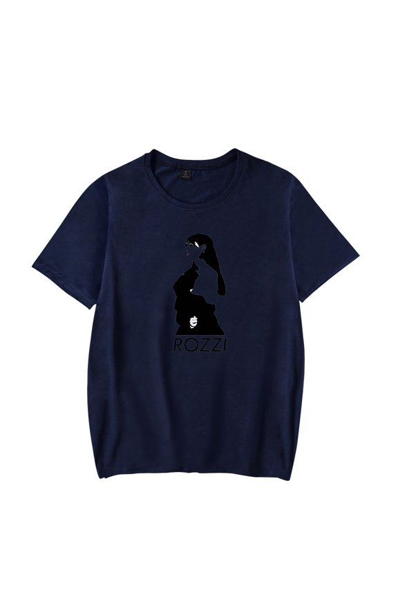 Rozzi Logo T-shirt Summer Unisex Short-sleeved 2026 Fashion Casual Design Tee