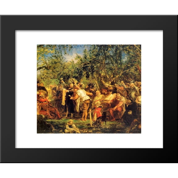 Rp Babinska f 20x24 Framed Art Print by Matejko, Jan