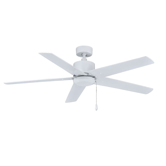 Rp Lighting And Fans Aldea Vi Aldea Vi 52" 5 Blade Indoor Energy Star Ceiling Fan - White