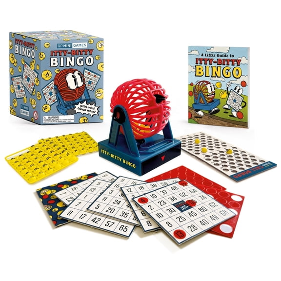 Rp Minis Itty-Bitty Bingo: With Mini Bingo Wheel!, (Paperback)