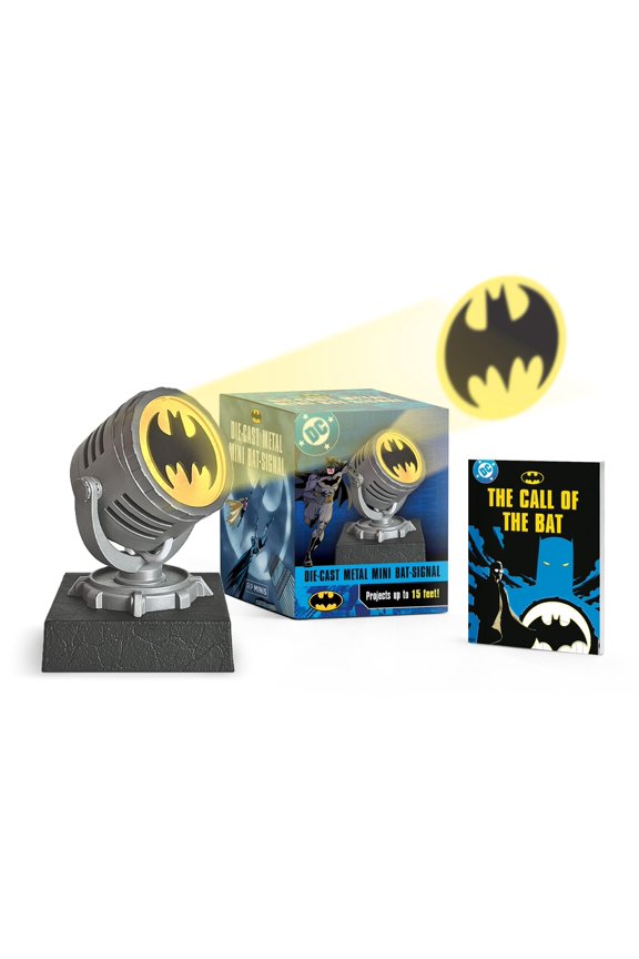 Rp Minis Batman: Die-Cast Metal Mini Bat-Signal: Projects Up to 15 Feet!, (Paperback)