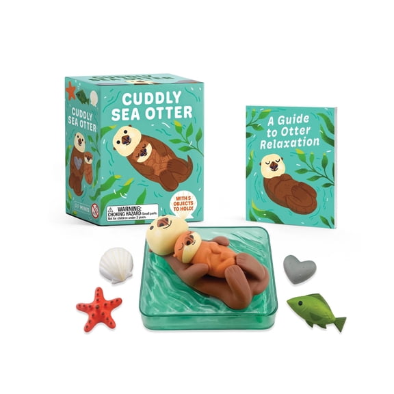 Rp Minis Cuddly Sea Otter: With 5 Objects to Hold!, (Paperback)