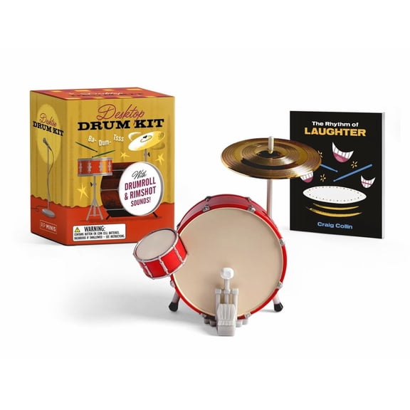 Desktop Drum Kit: With Drumroll and Rimshot Sounds! (Paperback)