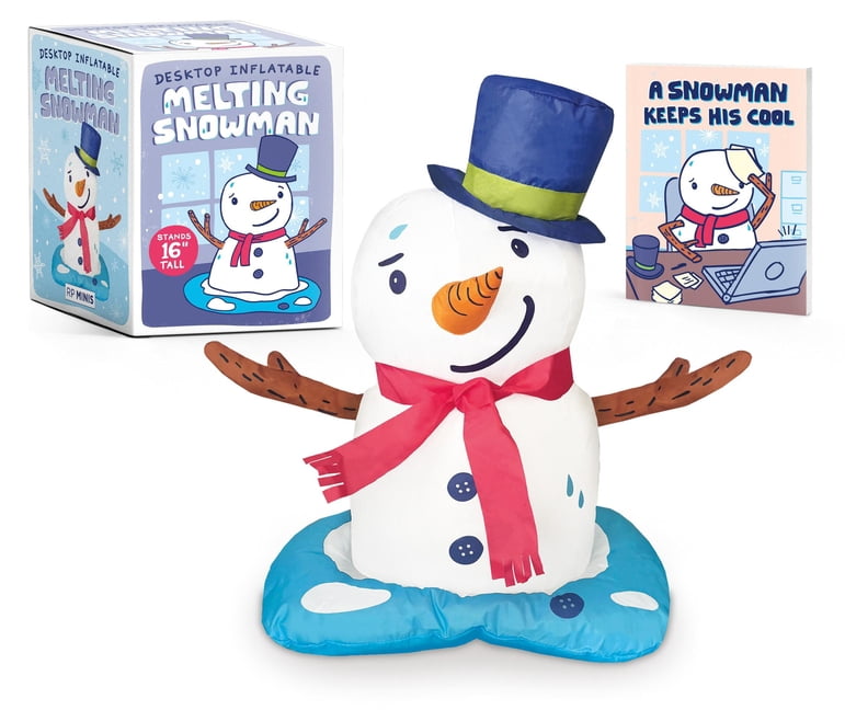 Rp Minis Desktop Inflatable Melting Snowman: Stands 16 Tall, (Paperback)