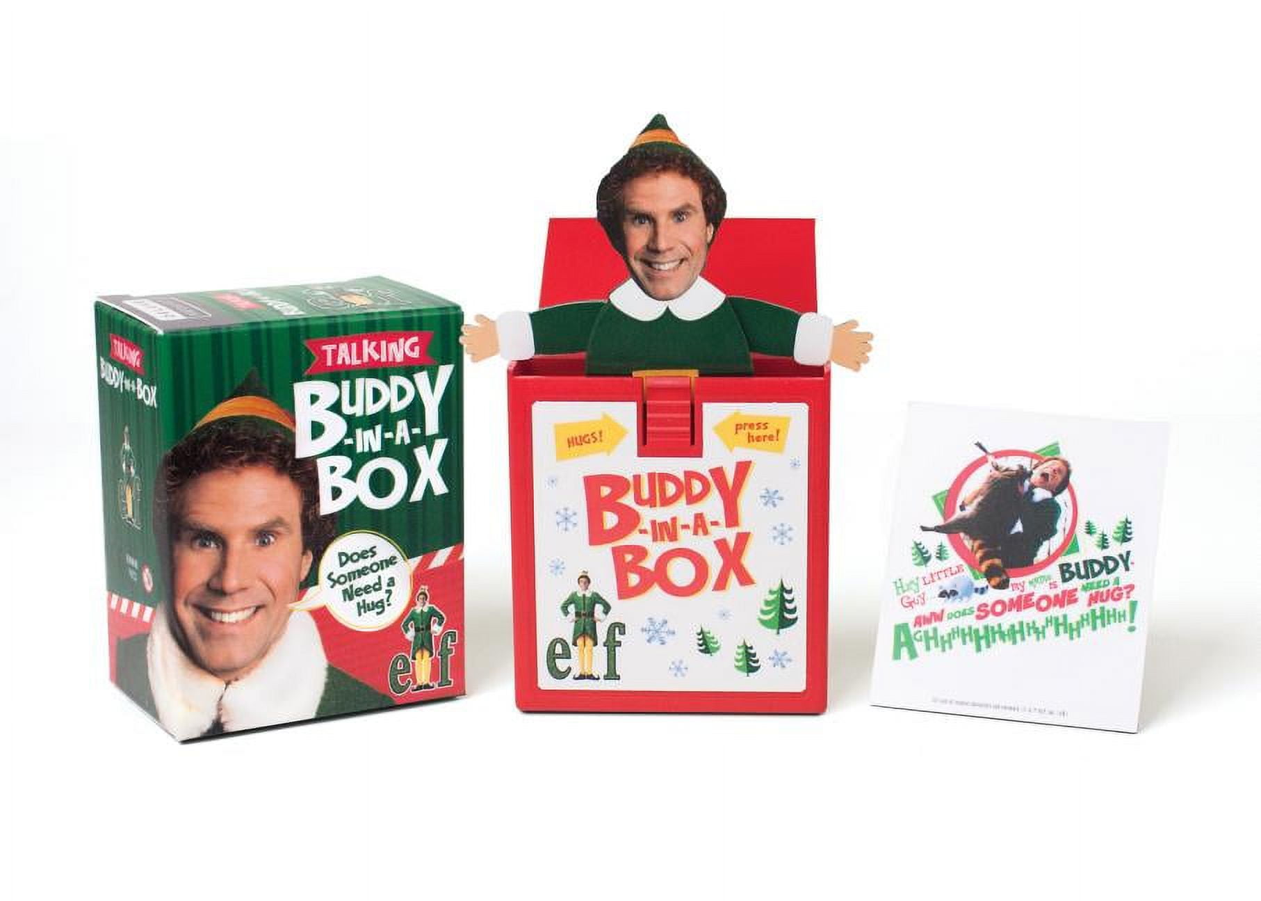 RUNNING PRESS Rp Minis Elf Talking Buddy-In-A-Box: Does Somebody Need a Hug?, (Hardcover)