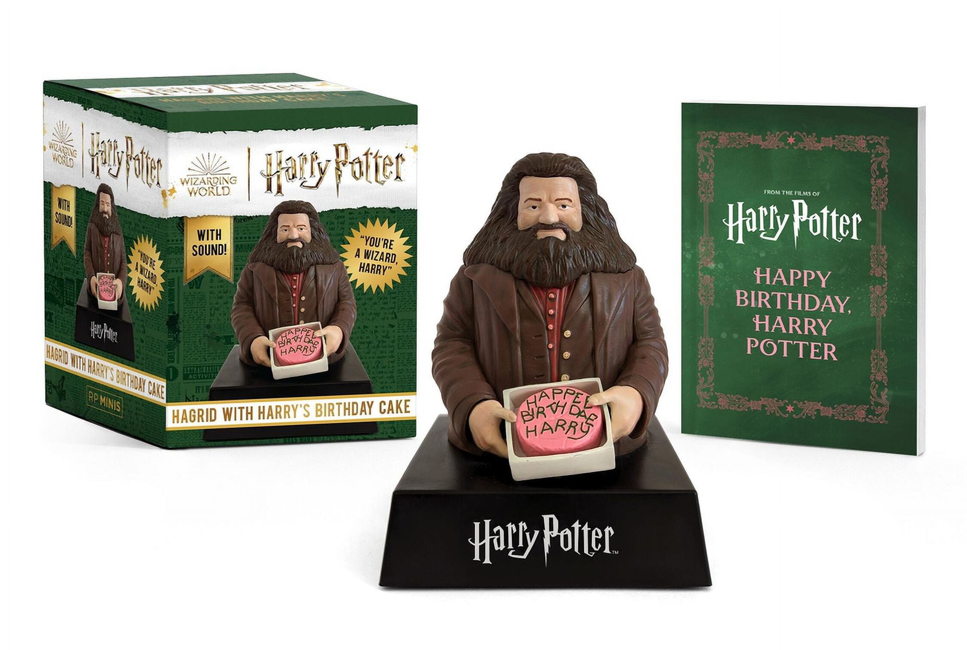 Rp Minis Harry Potter: Hagrid with Harry's Birthday Cake ("You're a Wizard, Harry"): With Sound!, (Paperback)