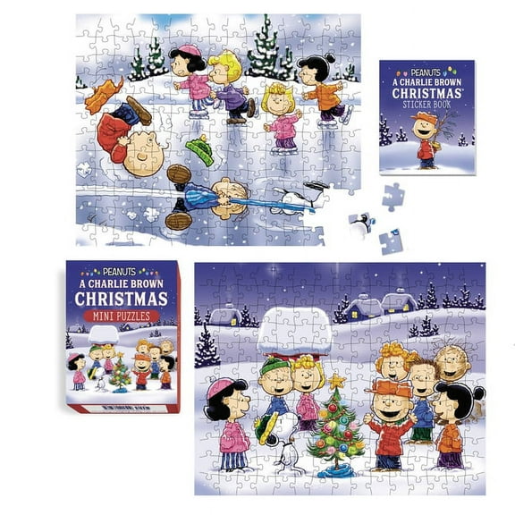 Rp Minis Peanuts: A Charlie Brown Christmas Mini Puzzles, (Paperback)