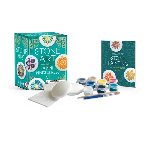 Rp Minis Stone Art: A Mini Mindfulness Kit, (Paperback)