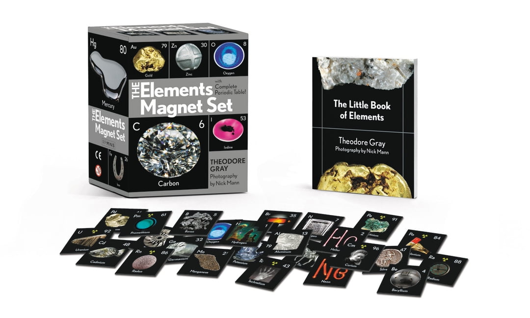 THEODORE GRAY Rp Minis The Elements Magnet Set: With Complete Periodic Table!, (Paperback)