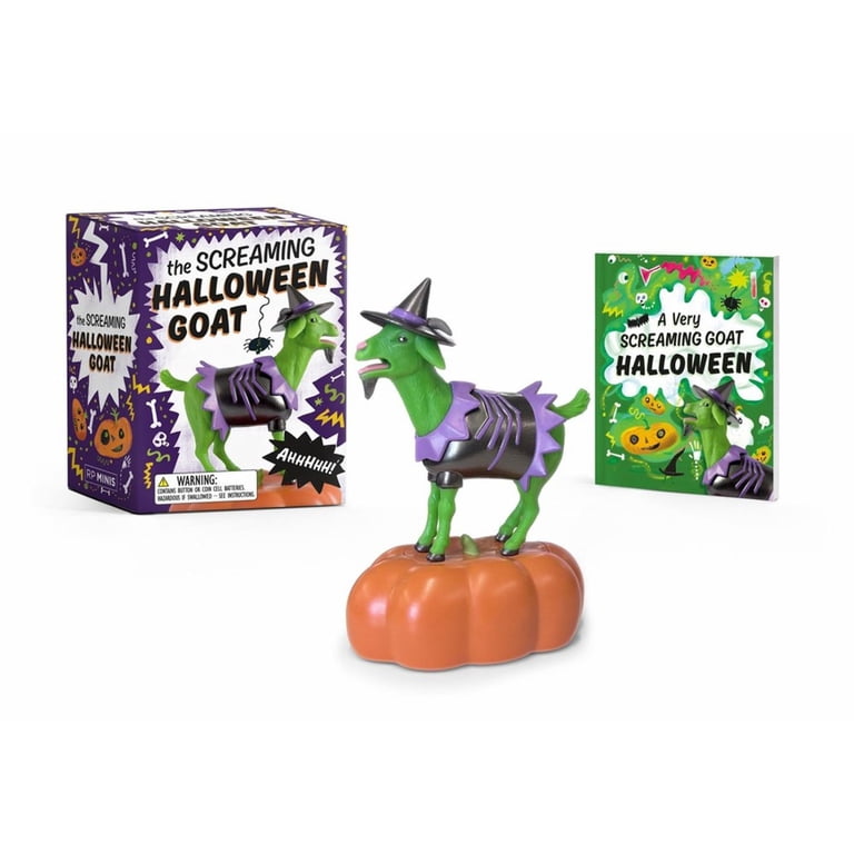 Jessie Oleson Moore, Halloween Screaming Goat, 3.5-inch, Witch
