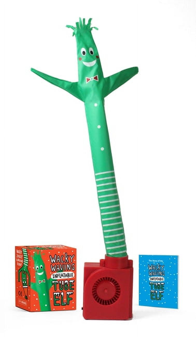 SAM STALL; GEMMA CORRELL Rp Minis Wacky Waving Inflatable Tube Elf, (Hardcover)