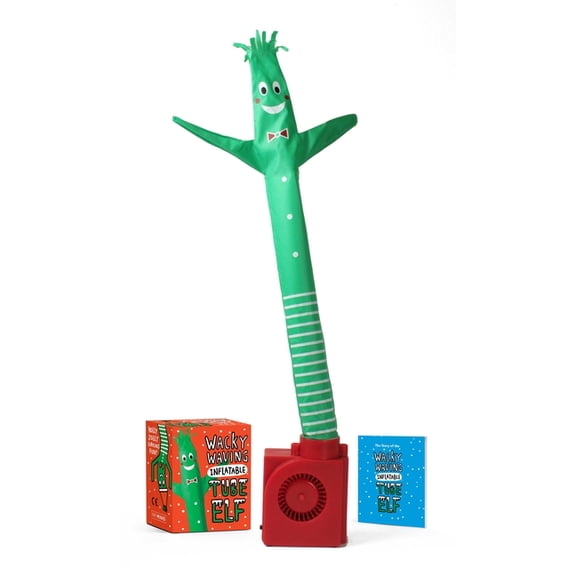 Rp Minis Wacky Waving Inflatable Tube Elf, (Hardcover)