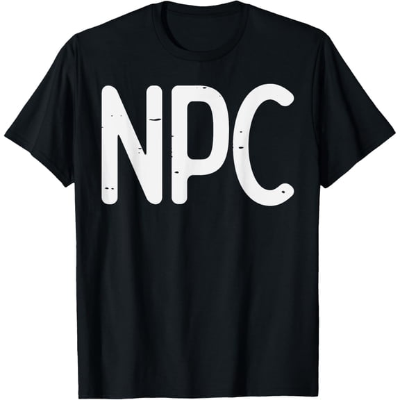 Rpg Gamer Npc Funny Non Player Character Men Boys T-Shirt