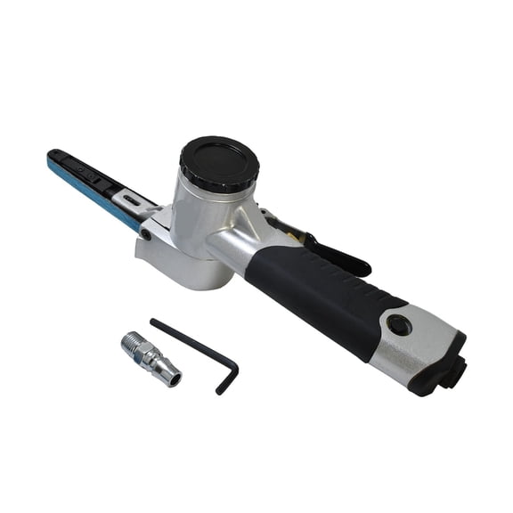 Rpm Handheld Industrial Pneumatic Mini Variable Speed Air Belt Sander for Deburring Finishing Collision Repair