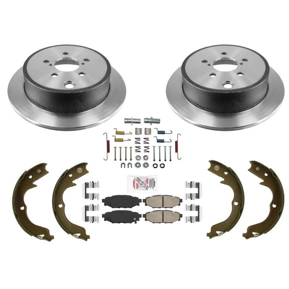 Rr High Performance Carbon Disc Brake Rotors Disc Brake Pads For Forester 09-13