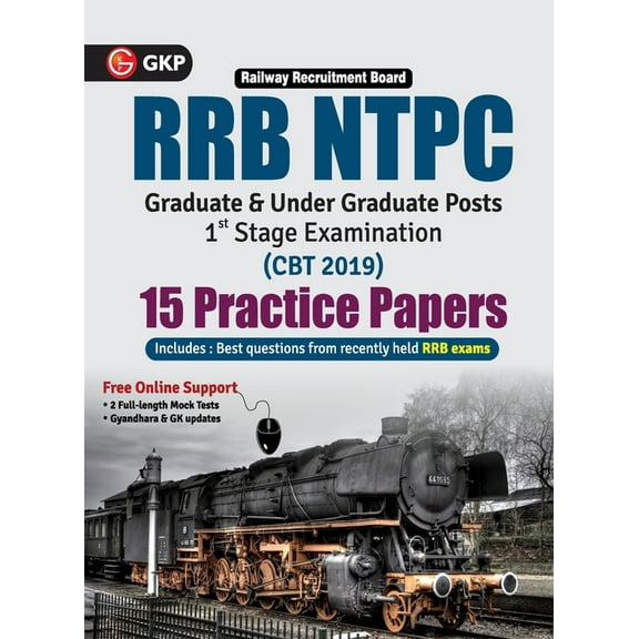 Rrb Ntpc 2019-20: 15 Practice Papers (CBT 1st Stage), (Paperback)