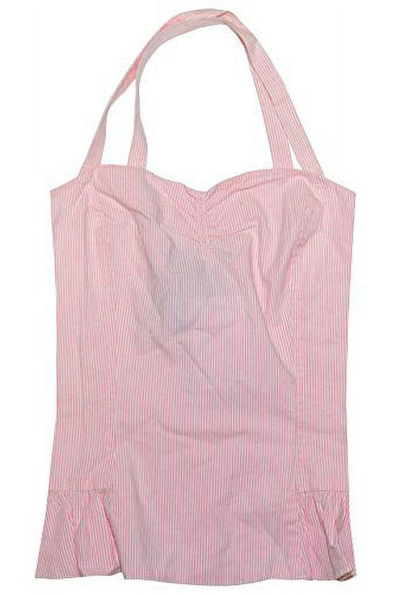 Low Back Stripe Cotton, Sleeveless Top (Women's)