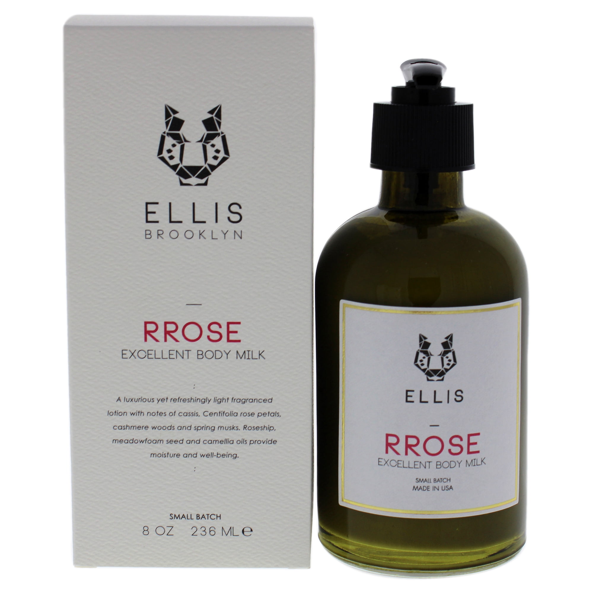 Rrose Excellent Body Milk by Ellis Brooklyn for Unisex - 8 oz Body Lotion