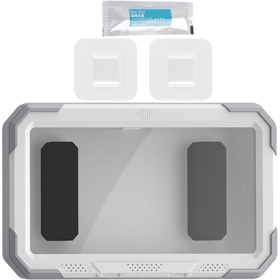 UEETEK  ABS Shower Phone Case Wall-Mounted with Hook and Storage