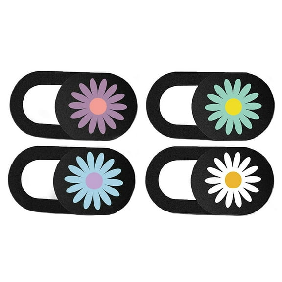 UEETEK 4Pcs Camera Protective Cover Slider for Computer and Tablet with Strong Adhesive